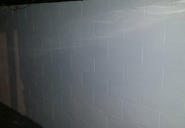 Completed Dry-Locked wall